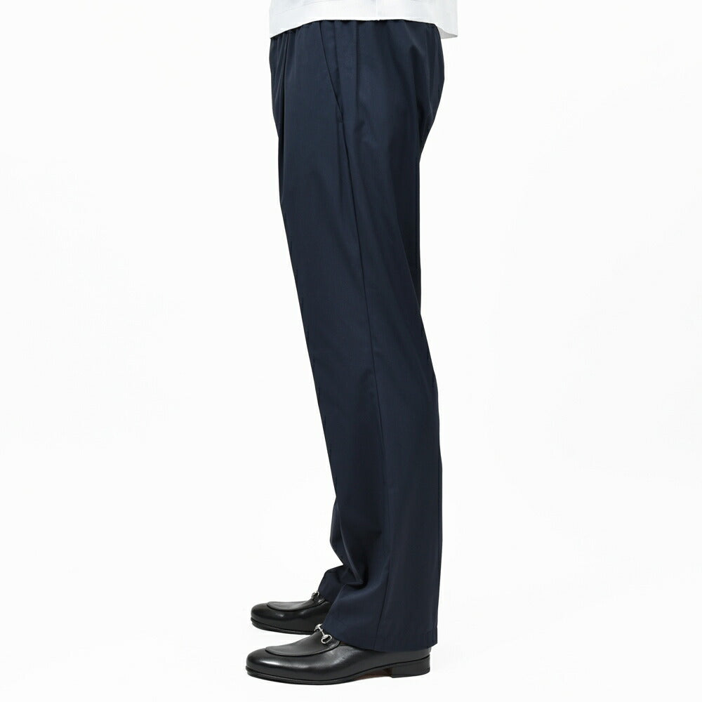 HERNO(ヘルノ) ウォーターレペレントテックウール1プリーツシャーリングパンツ PT000183U-33484 13065000132