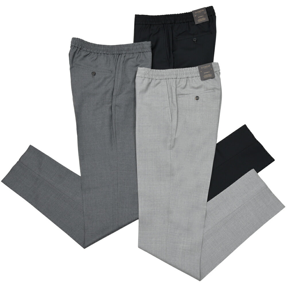 INCOTEX(インコテックス) TAPERED FIT SUPER100'sウールトロピカルシャーリングテーパードパンツ 1T0077/470-51533(M) 13065301052