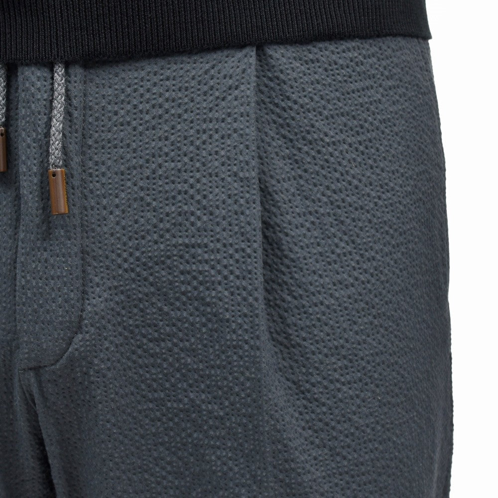 INCOTEX(インコテックス) TAPERED FIT ストレッチコットンシルクシアサッカー1プリーツシャーリングパンツ 470-51534(M) 13065302052