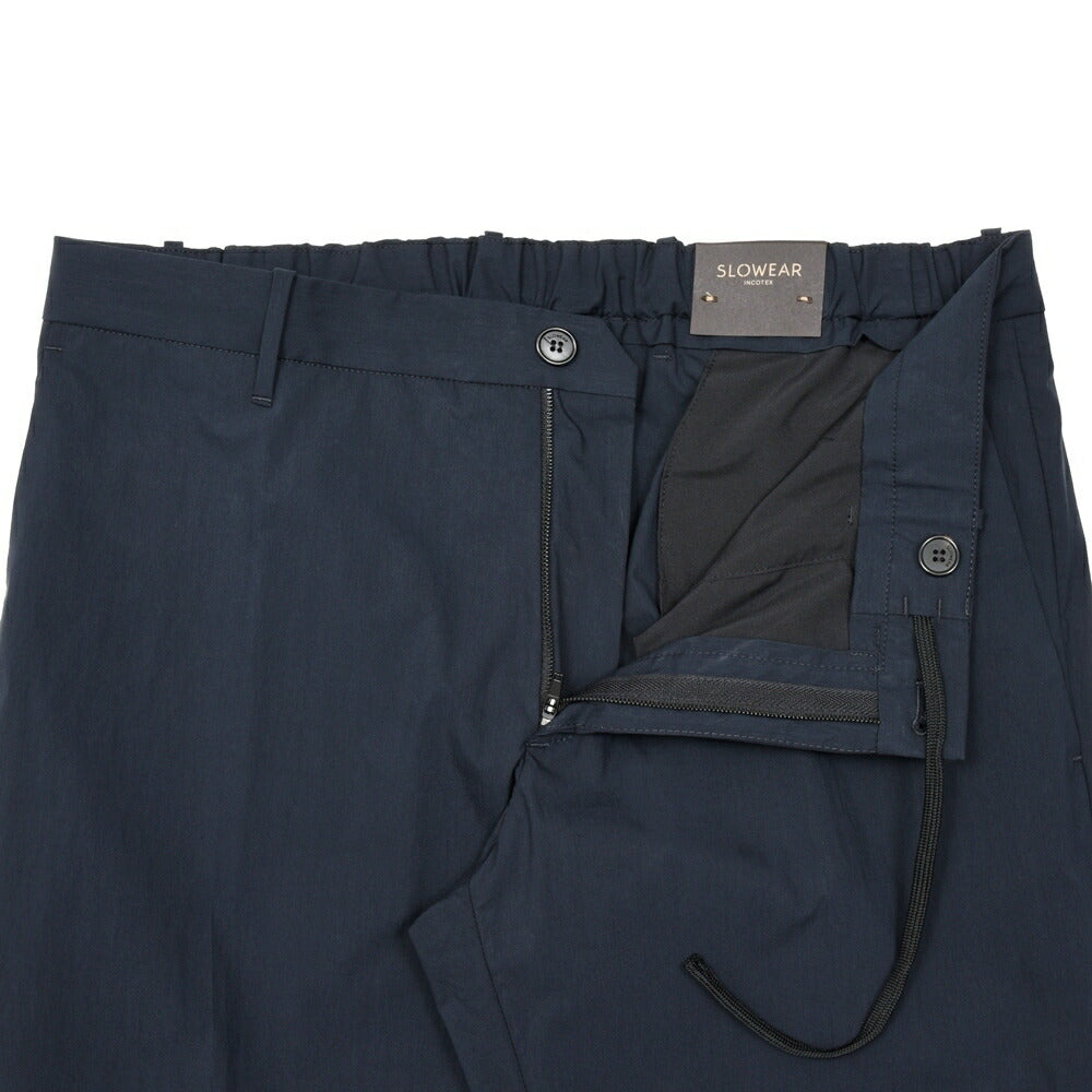INCOTEX(インコテックス) SLIM FITテックコットンジャージ テーパードシャーリングパンツ 470-51540(M) 13065303052