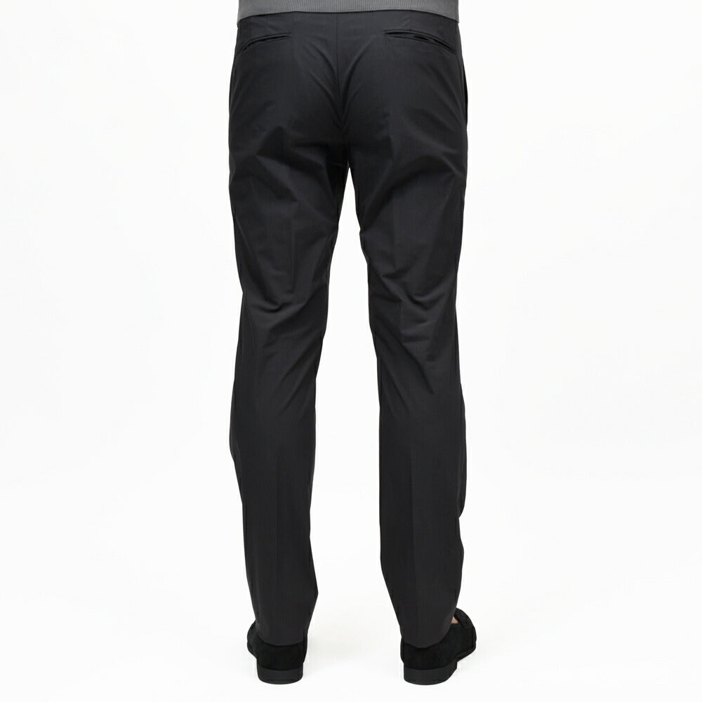 INCOTEX(インコテックス) SLIM FITテックコットンジャージ テーパードシャーリングパンツ 470-51540(M) 13065303052