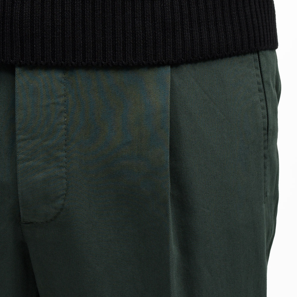 INCOTEX(インコテックス) TAPERED FIT ウォッシャブルコットンリネンギャバジン1プリーツテーパードパンツ ZX541W/470-51554(M) 13065305052