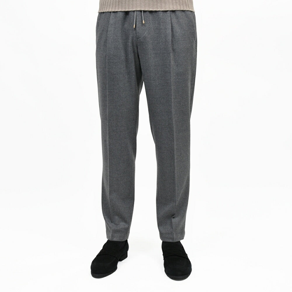 BRIGLIA1949(ブリリア1949)WIMBLEDONウィンブルドン LoroPiana ストレッチウールサキソニーシャーリングパンツ 6207-3WIMBS118 13066004109