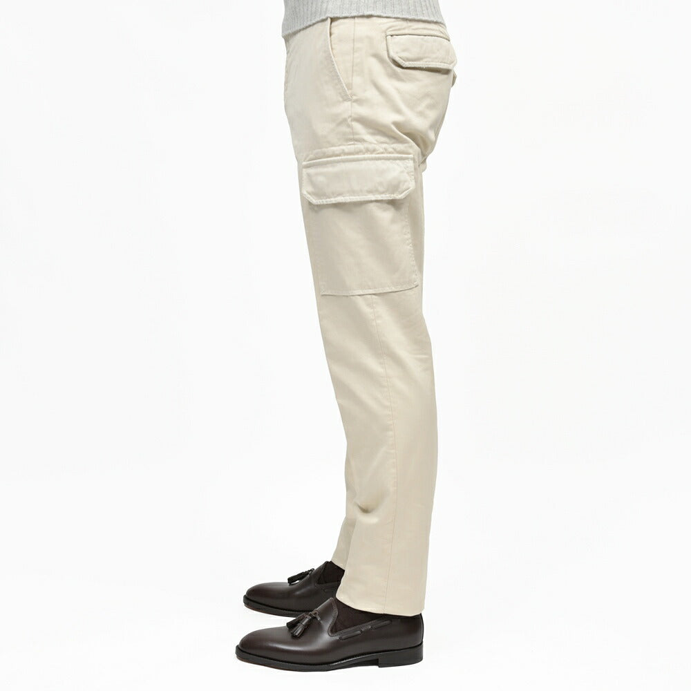 INCOTEX SLACKS(インコテックス スラックス)TAPERED FIT ガーメントダイコットンギャバジンカーゴパンツ 10S303-20216/470-41540 13066005052