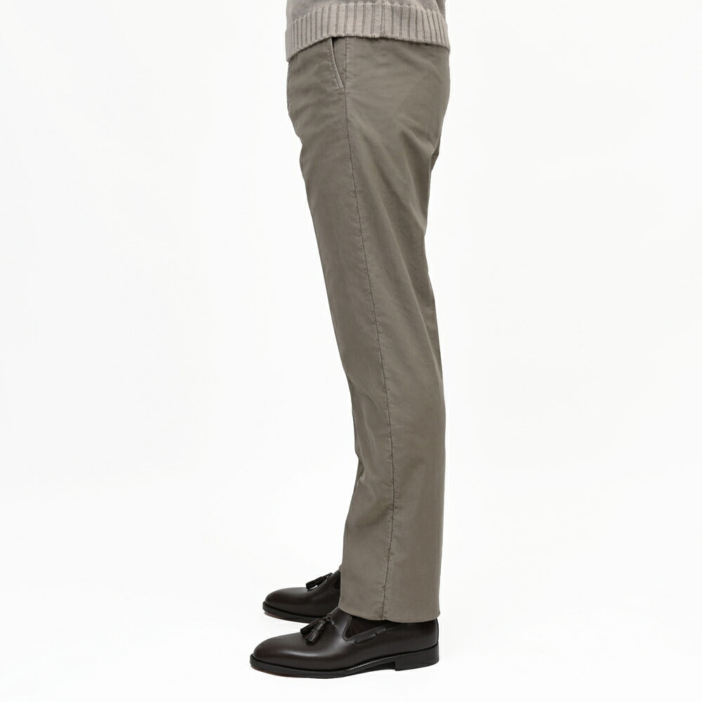 INCOTEX SLACKS(インコテックス スラックス)REGULAR FIT ガーメントダイオーガニックコットンストレッチチノテーパードパンツ 10S312-4611E/61503(M) 13066303052