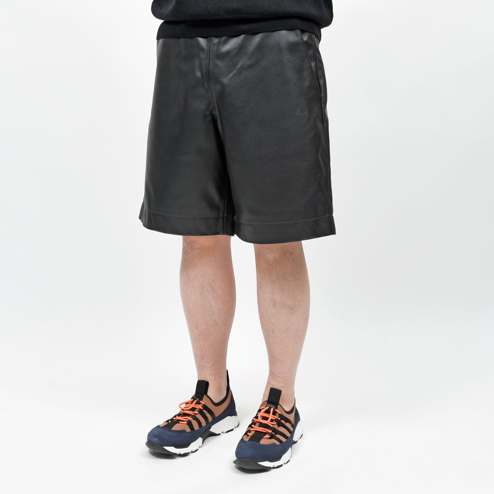 A.M LONDON(エーエム ロンドン) ナッパレザーショーツ 13161400172