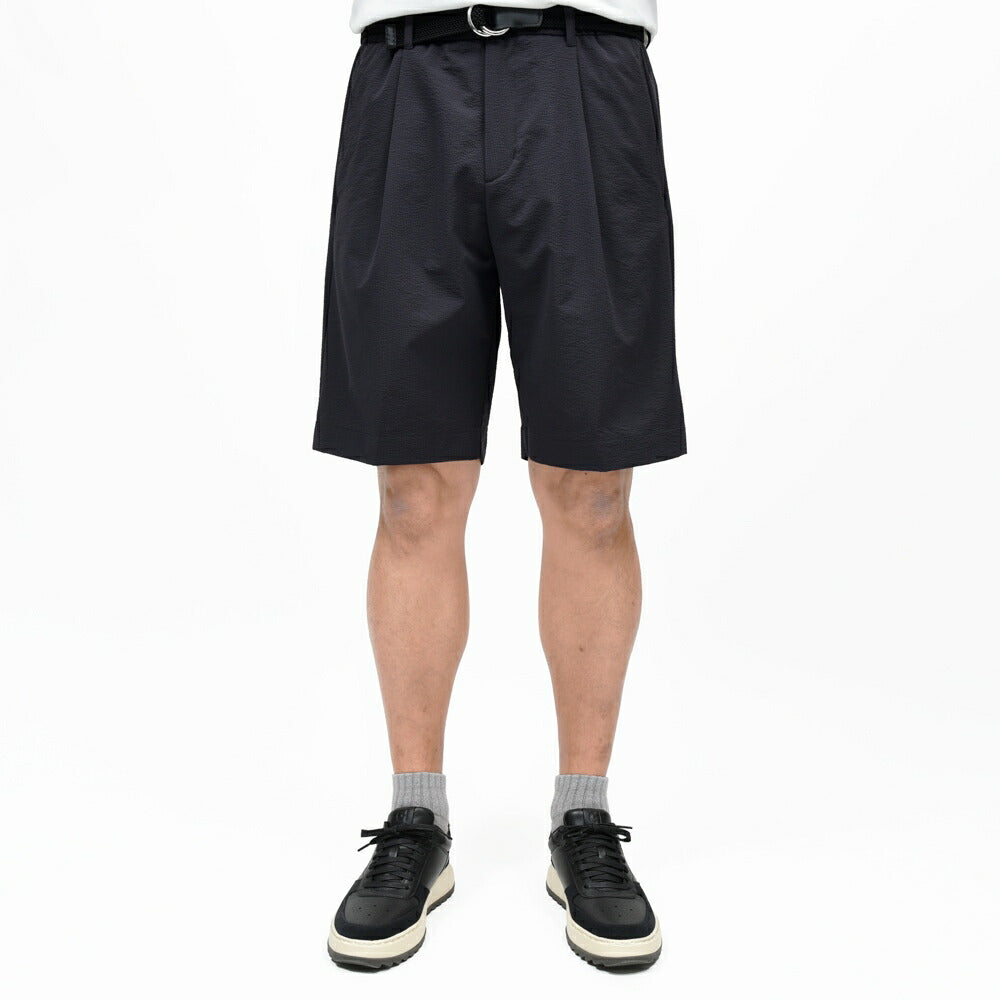 HERNO(ヘルノ) テックシアサッカー1プリーツショーツ PT000192U-12684 13161600132