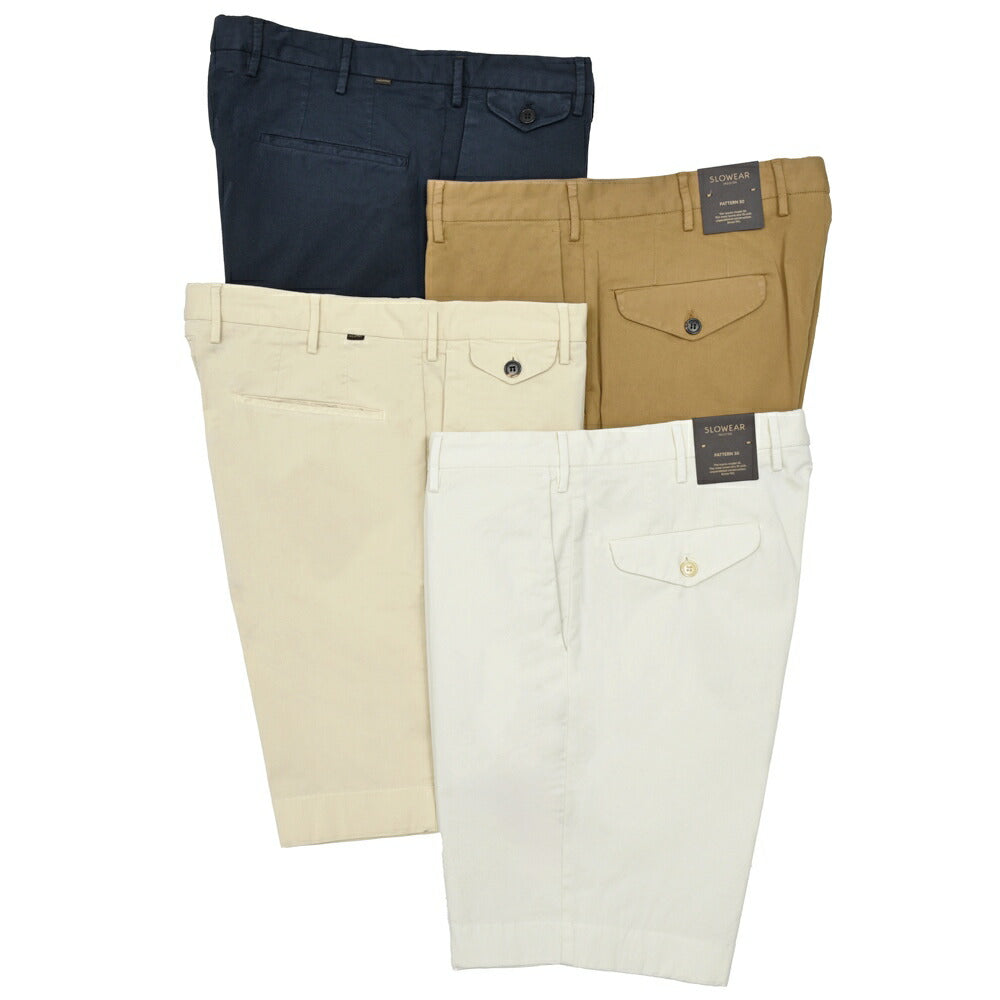 INCOTEX(インコテックス) SLIM FIT ストレッチコットンロイヤルバタヴィアショーツ 192 470-51612(M) 13165300052