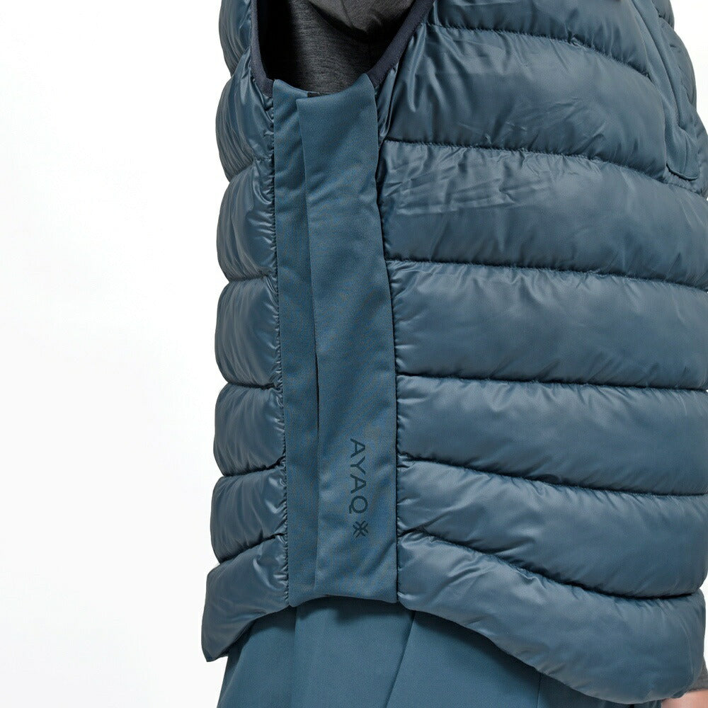 AYAQ(アヤック) リサイクルポリエステルパデッドプルオーバーベスト FORNO INNOVATIVE VEST FR-VT-M 14052000237