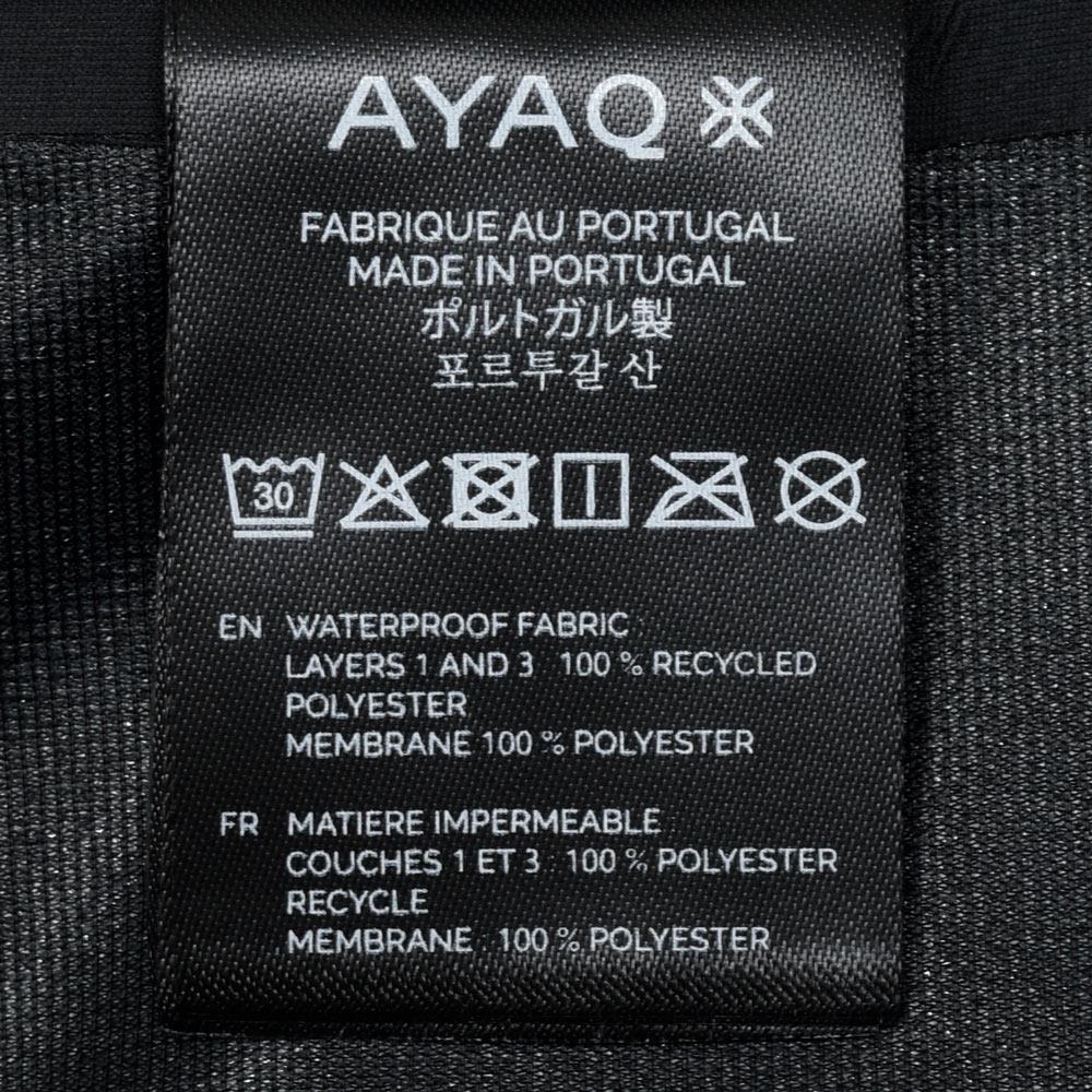 AYAQ(アヤック) ウォータープルーフ3レイヤーポリエステルジップブーディルゾン LONAK HARDSHELL JACKET LN-JK-M 14052001237