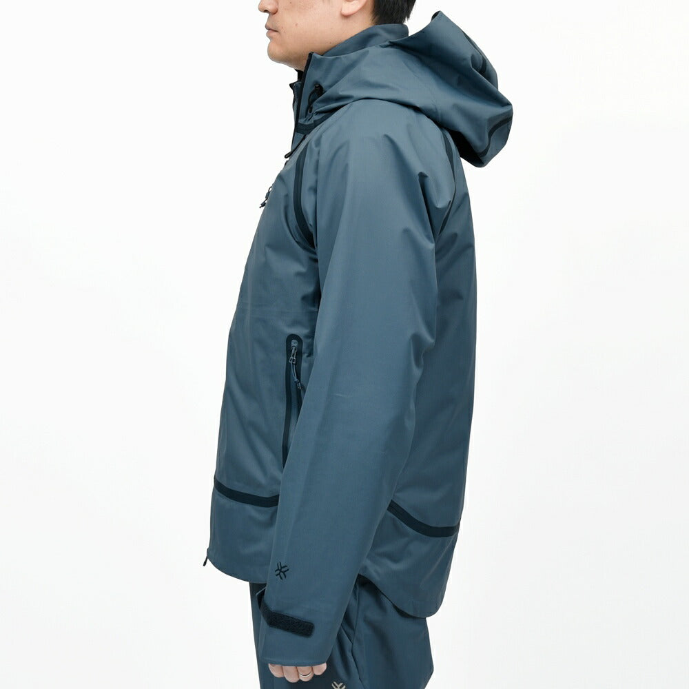 AYAQ(アヤック) ウォータープルーフ3レイヤーポリエステルジップブーディルゾン LONAK HARDSHELL JACKET LN-JK-M 14052001237