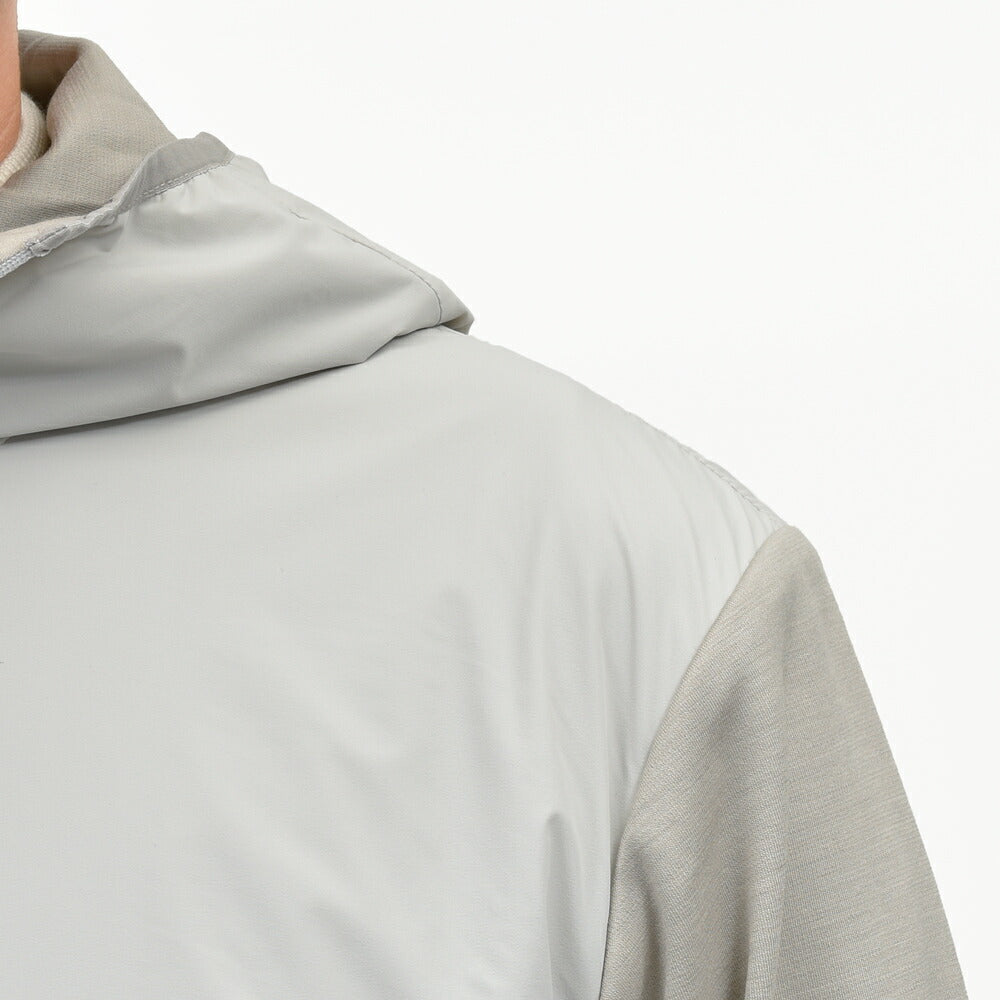 SEASE(シーズ) ZIPPED FOODIE HYBRID ウールジャージジップフーディー WH049TJ186 14052002039