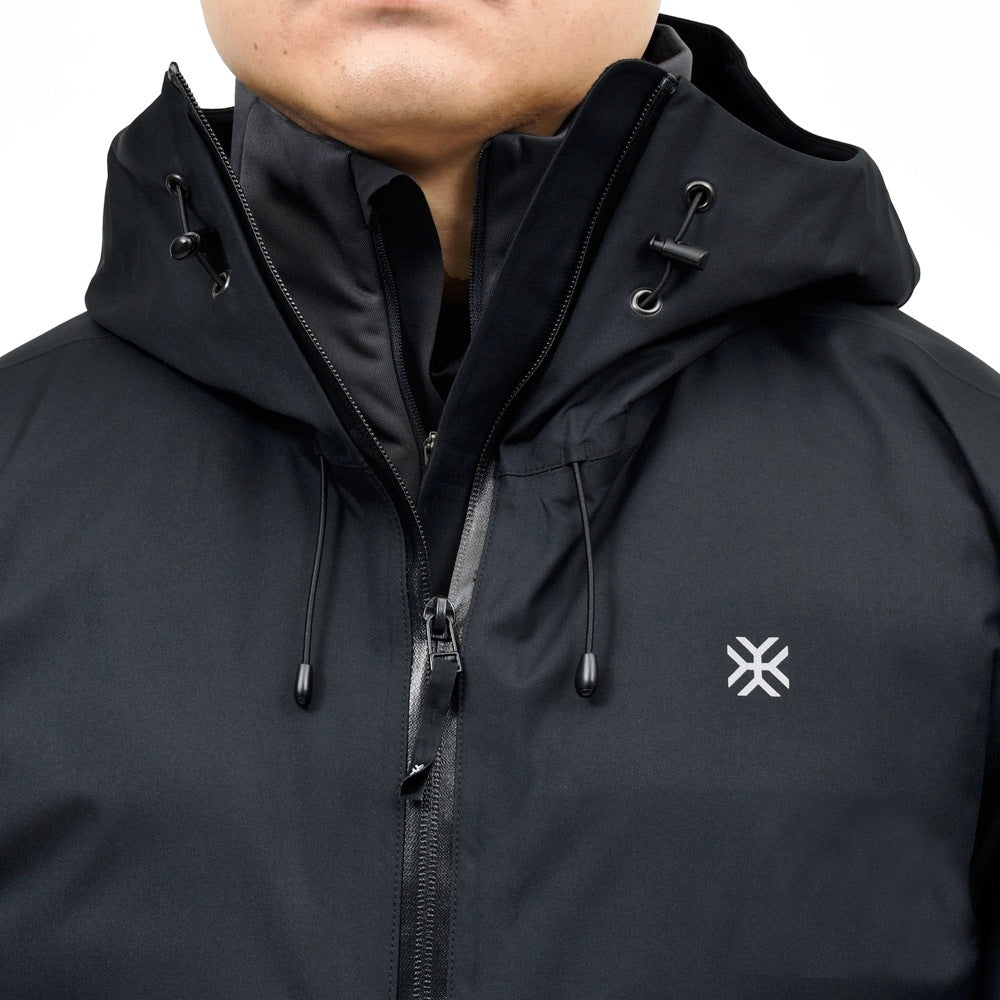 AYAQ(アヤック) ウォータープルーフ3レイヤーポリエステルフーディーブルゾン SKORA HARDSHELL JACKET SK-JK-M 14052002237