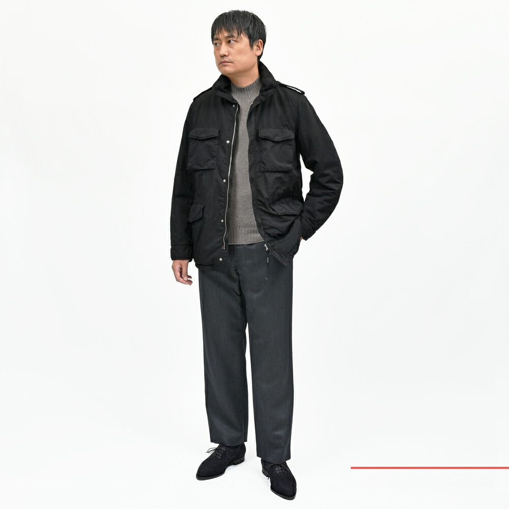 ASPESI(アスペジ) ガーメントダイポリナイロンM-65フィールドジャケット NEWCAMP JACKET/4I1I281024 14052003109