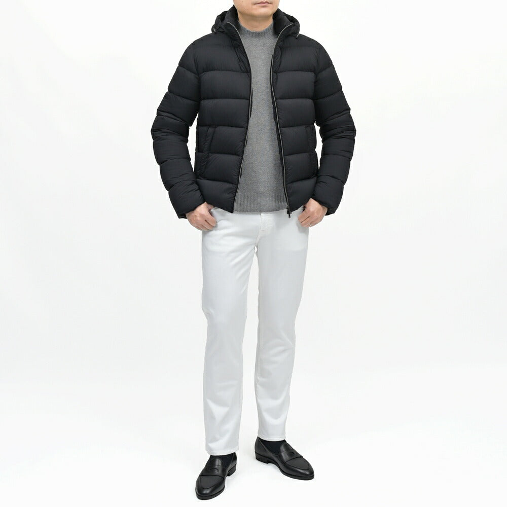 HERNO(ヘルノ) ウォーターレペレントエコナイロンダウンフーディーブルゾン PI001181U-12456Z 14052004132