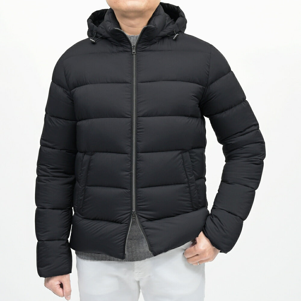 HERNO(ヘルノ) ウォーターレペレントエコナイロンダウンフーディーブルゾン PI001181U-12456Z 14052004132