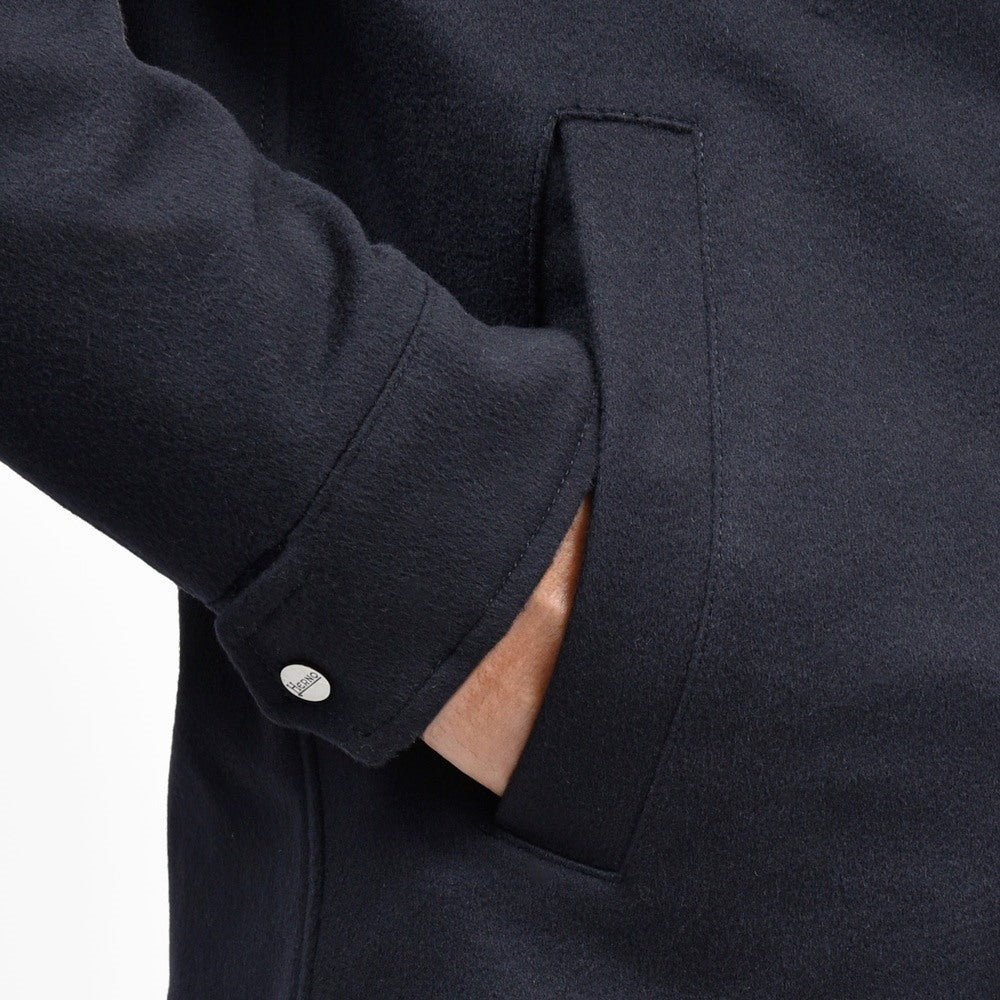 HERNO(ヘルノ) ウールカシミアフランネルシャツブルゾン GI000312U-33318 14052005132