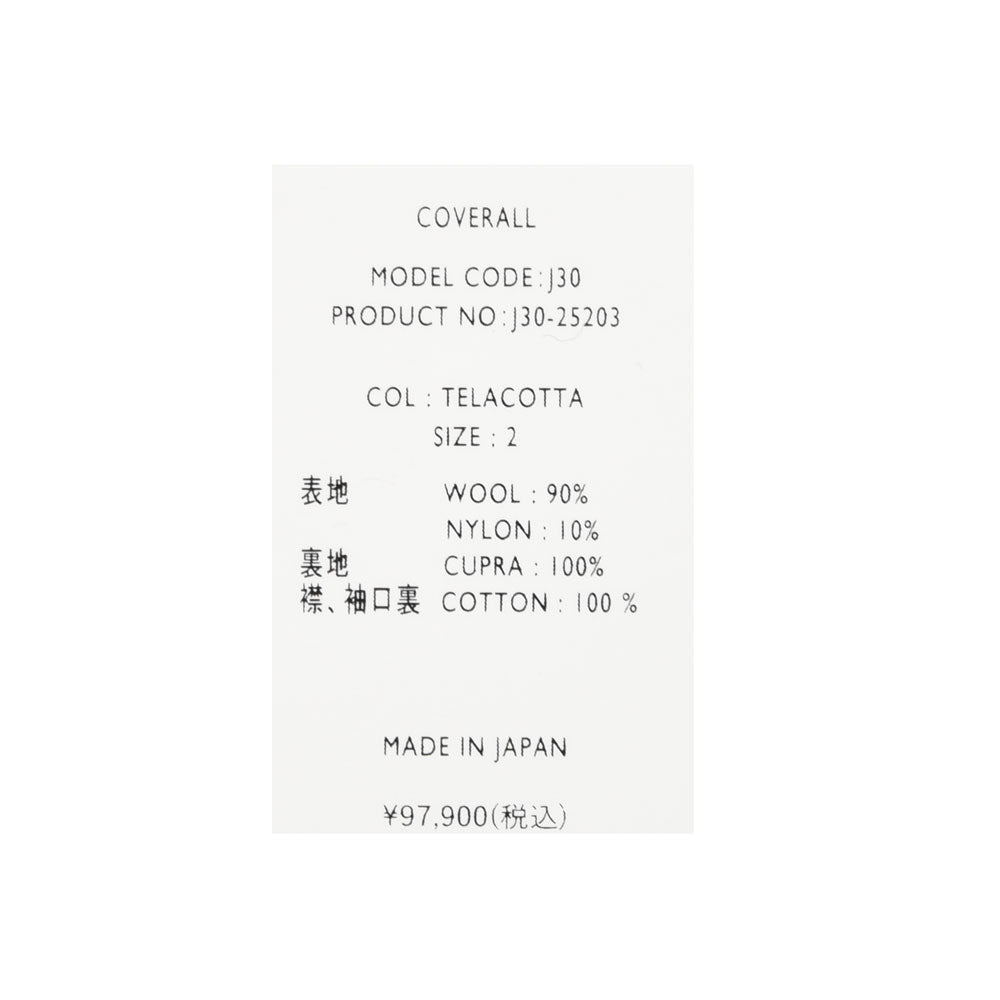 la favola(ラファーヴォラ) ウールナイロンガンクラブチェックカバーオール J30 14052400146