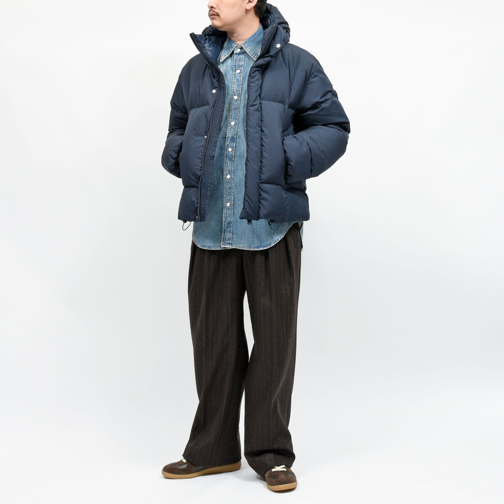 Bacon(ベーコン) M OAK’S ポリエステルフーデッドダウンジャケット BACPIGIA592 14052400182