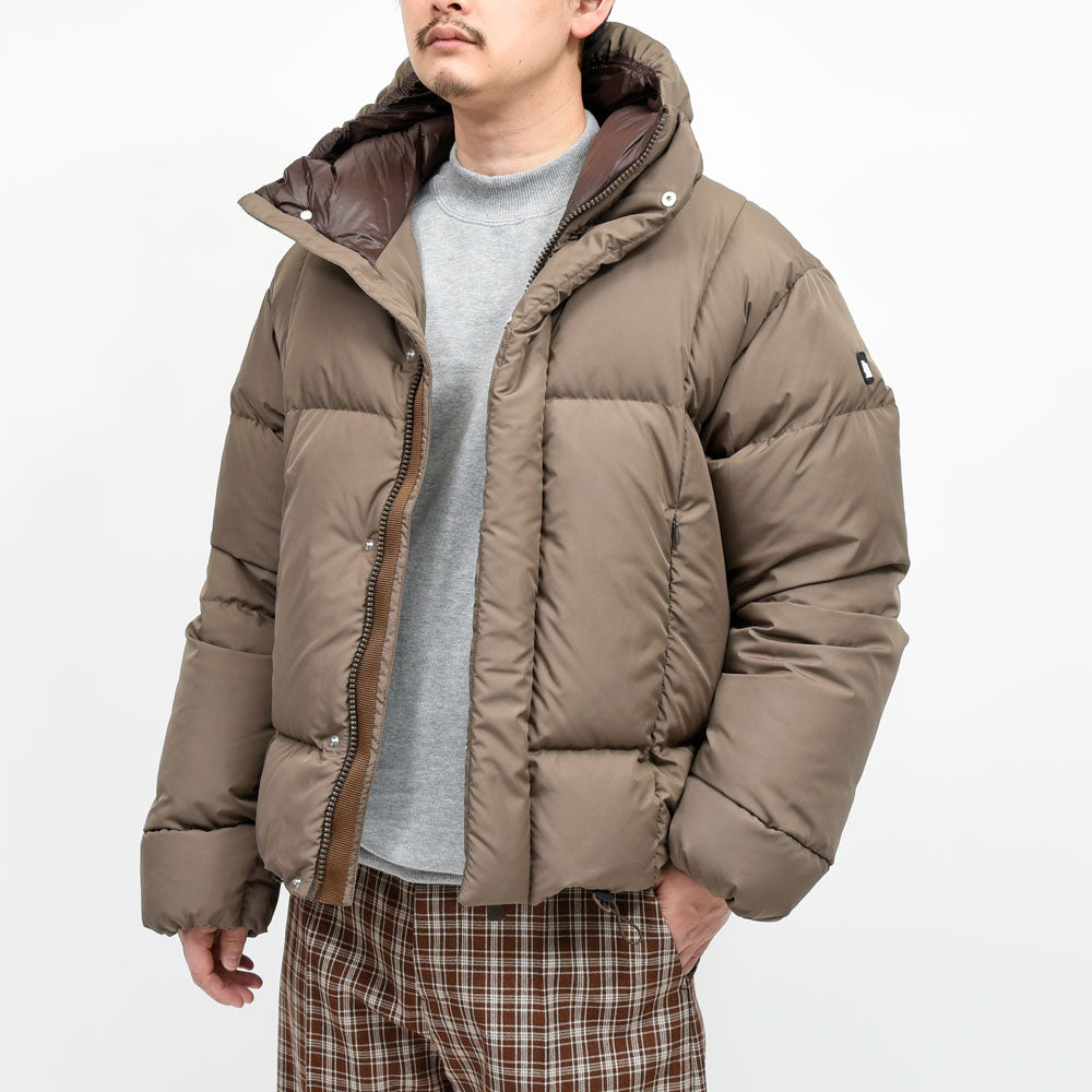 Bacon(ベーコン) M OAK’S ポリエステルフーデッドダウンジャケット BACPIGIA592 14052400182
