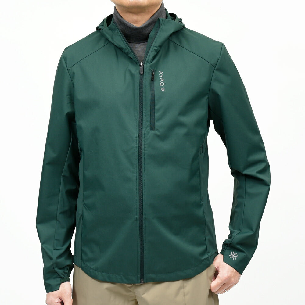 AYAQ(アヤック) ソフトシェルウィンドブレーカージップフーディー RAVEN SOFTSHELL JACKET 14056001237