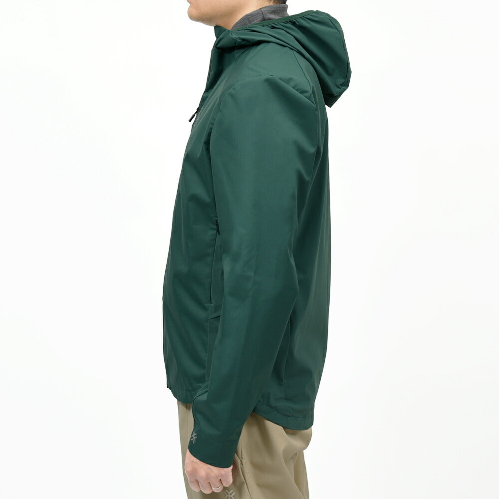 AYAQ(アヤック) ソフトシェルウィンドブレーカージップフーディー RAVEN SOFTSHELL JACKET 14056001237