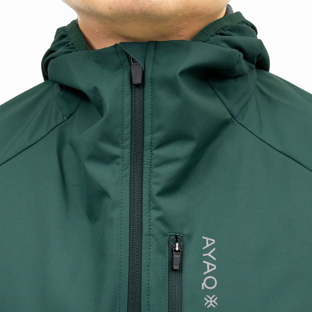 AYAQ(アヤック) ソフトシェルウィンドブレーカージップフーディー RAVEN SOFTSHELL JACKET 14056001237