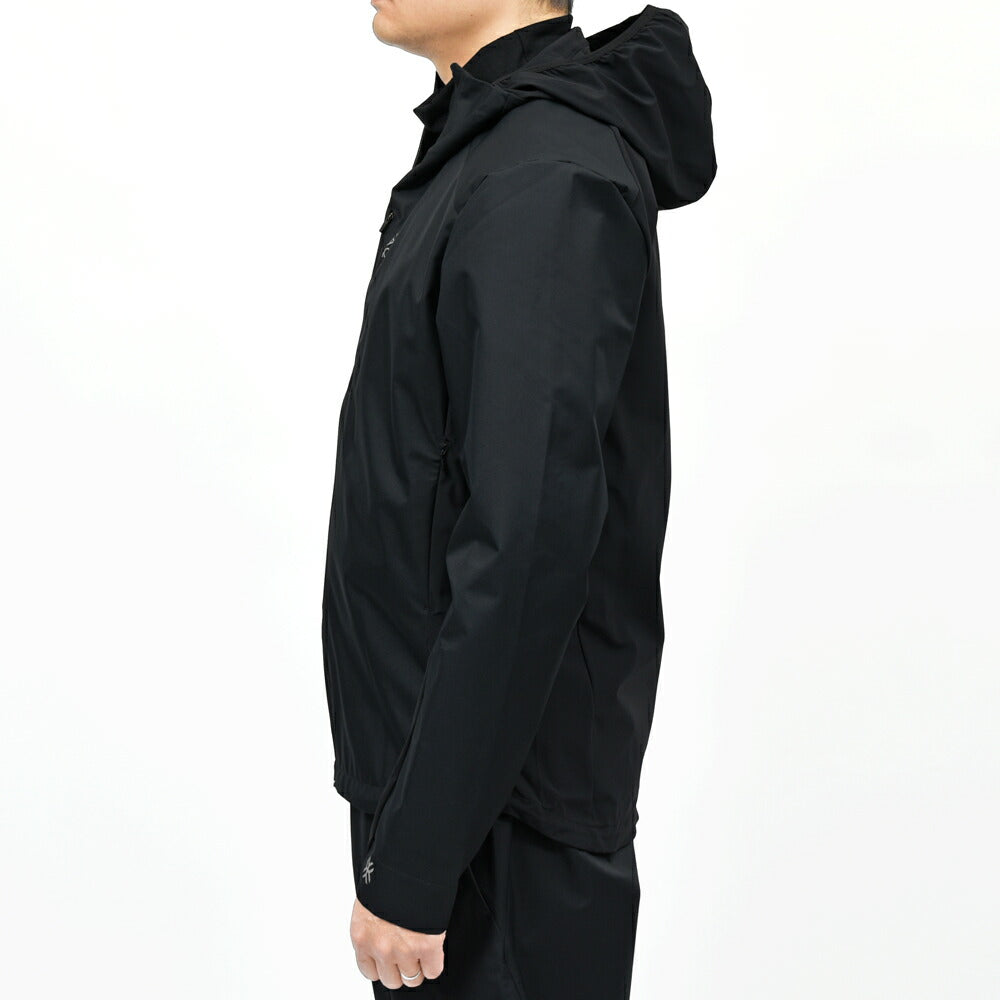 AYAQ(アヤック) ソフトシェルウィンドブレーカージップフーディー RAVEN SOFTSHELL JACKET 14056001237