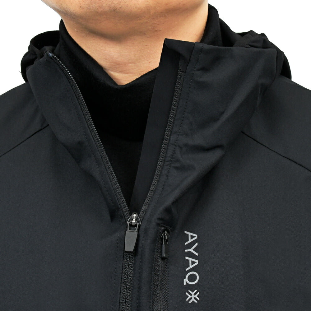 AYAQ(アヤック) ソフトシェルウィンドブレーカージップフーディー RAVEN SOFTSHELL JACKET 14056001237