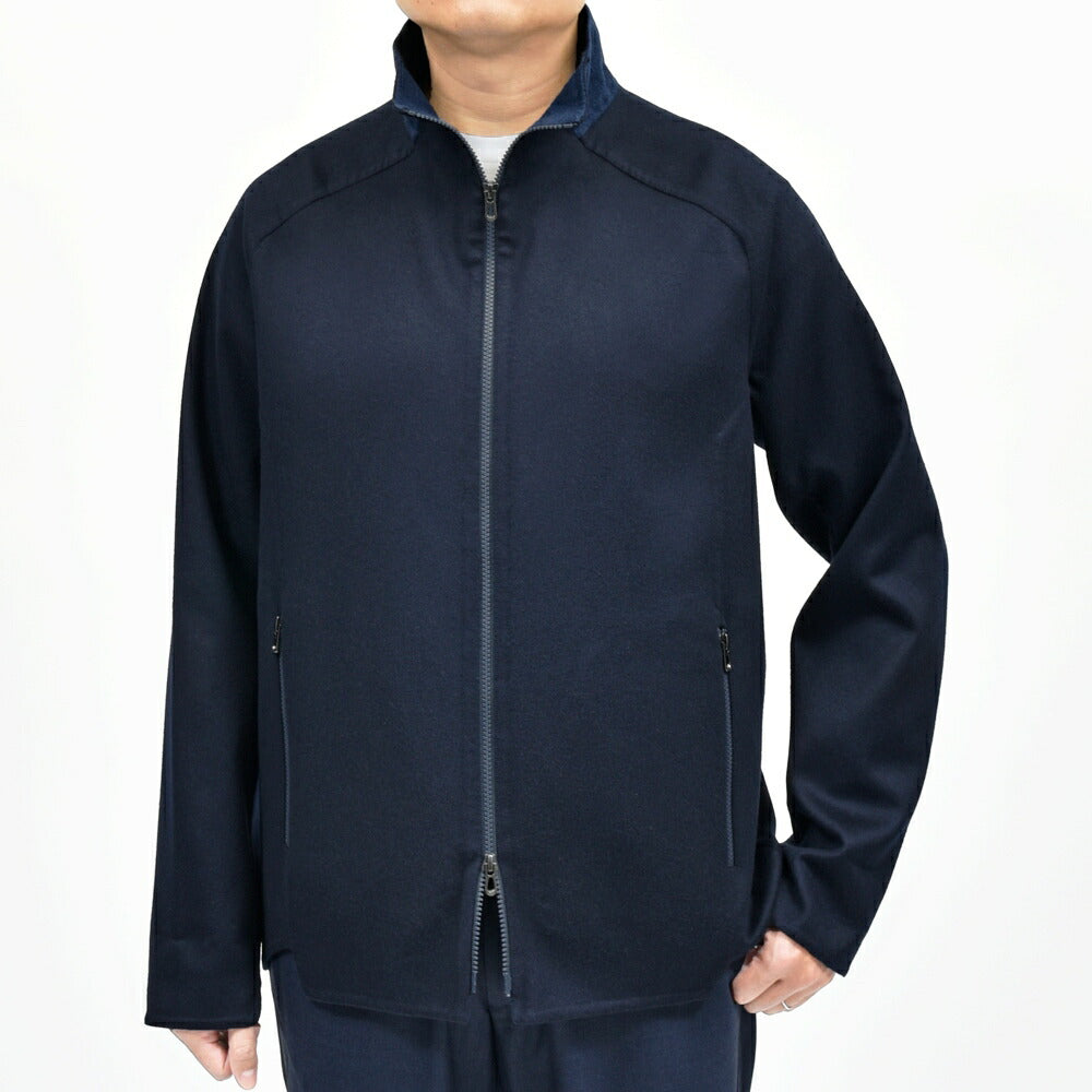 SEASE(シーズ) BIKER DOUBLE ウールカシミアダブルフェイススタンドカラーブルゾン SE252UAJJ073TN585 14056002039