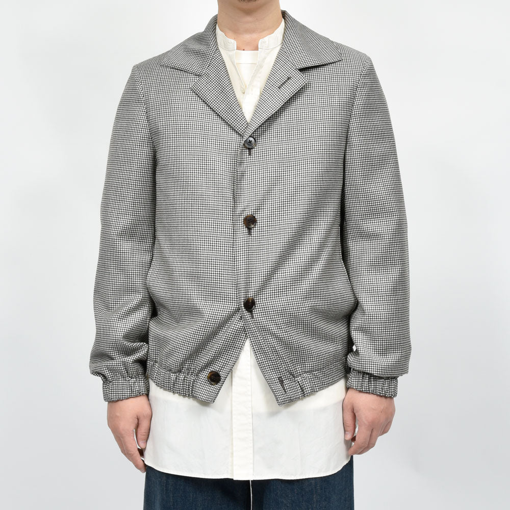 Belvest(ベルベスト) ウールチェックブルゾン BL208-22976 14056400020