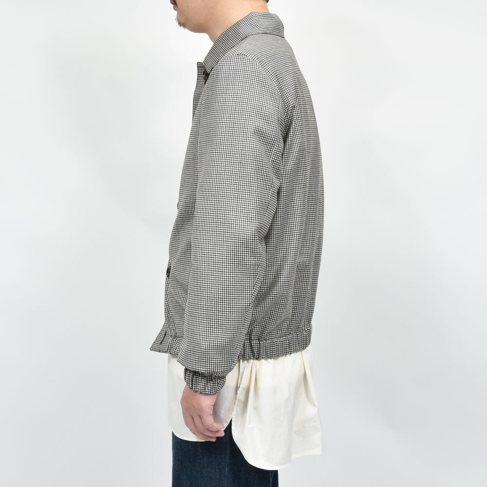 Belvest(ベルベスト) ウールチェックブルゾン BL208-22976 14056400020