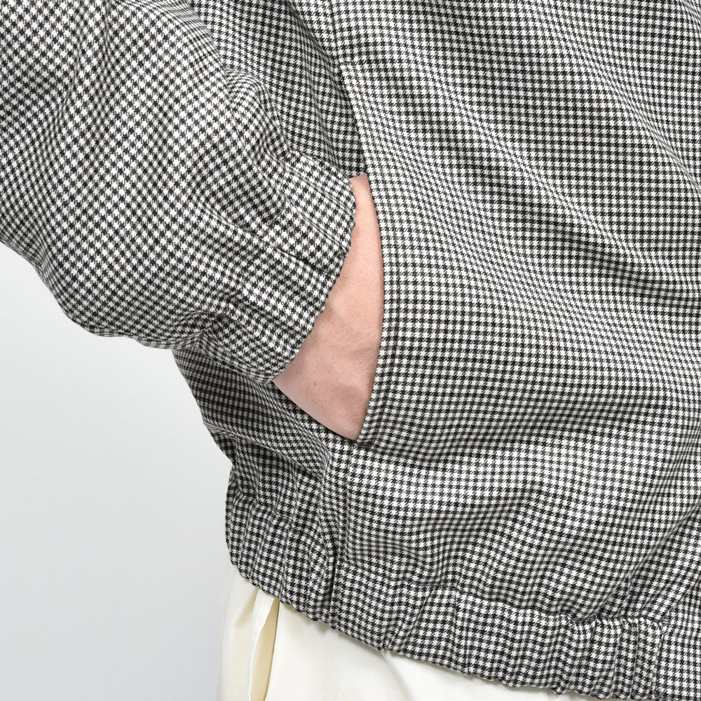 Belvest(ベルベスト) ウールチェックブルゾン BL208-22976 14056400020
