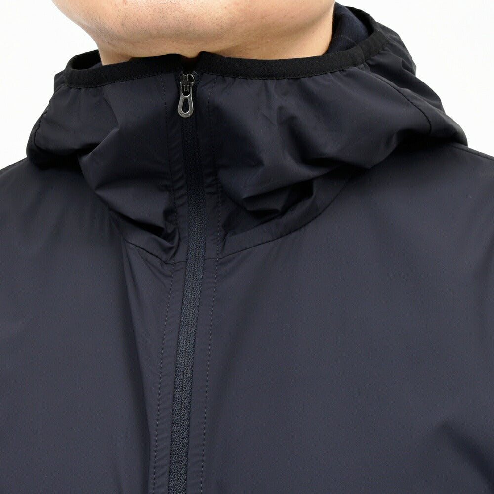 SEASE(シーズ) ZIPPED FOODIE HYBRID ウールジャージチョークストライプハイブリッドジップフーディー WH049TJ232 14061001039