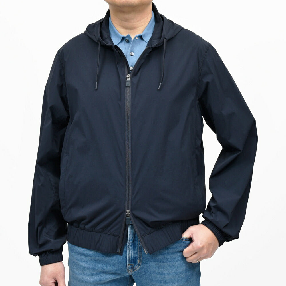 HERNO(ヘルノ) ウォーターレペレントストレッチライトナイロンヨットパーカ GI000656U-12882S 14061003132