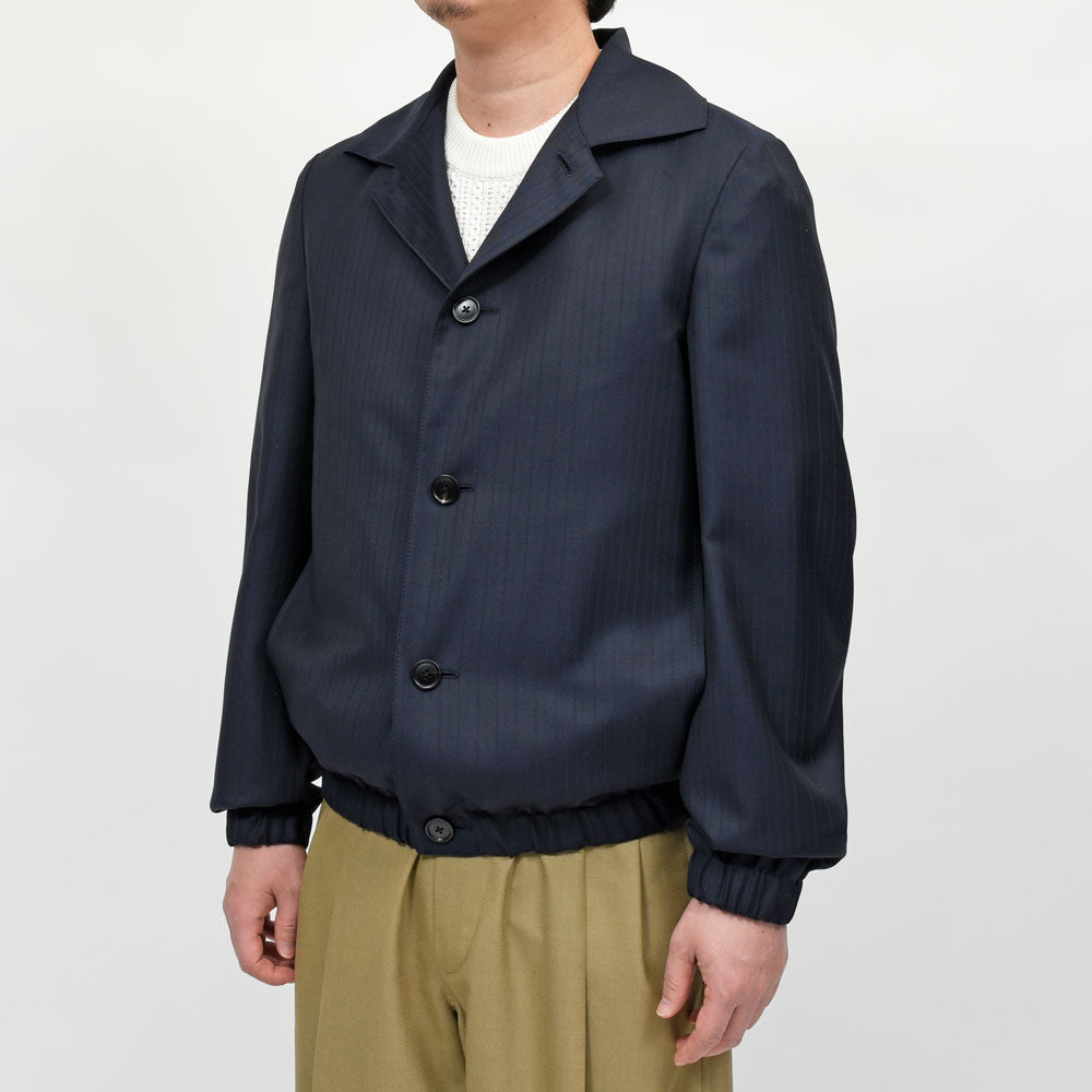 Belvest(ベルベスト) ウールシャドーストライプブルゾン BL208-1127 14061400020