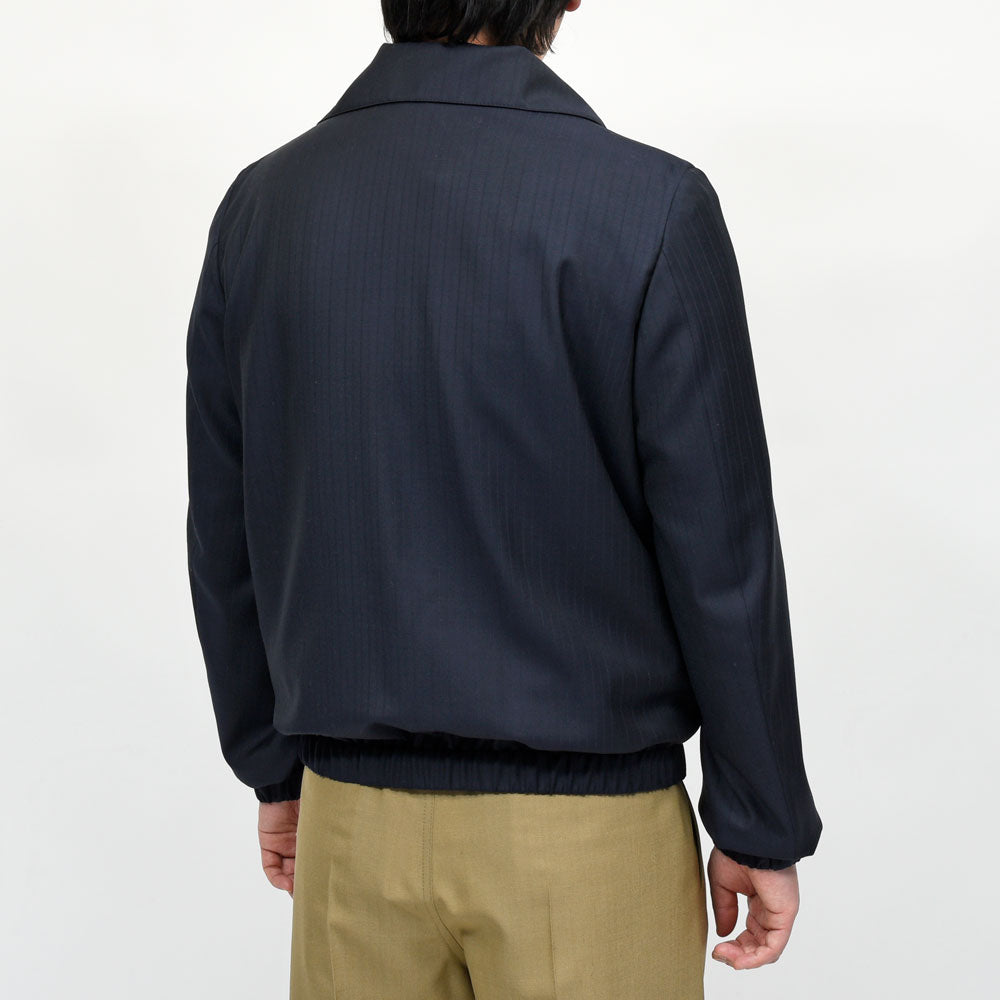 Belvest(ベルベスト) ウールシャドーストライプブルゾン BL208-1127 14061400020