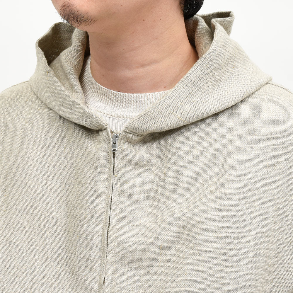 moncao(モンサオ) リネンフーディブルゾン M021378-LN 14061400172