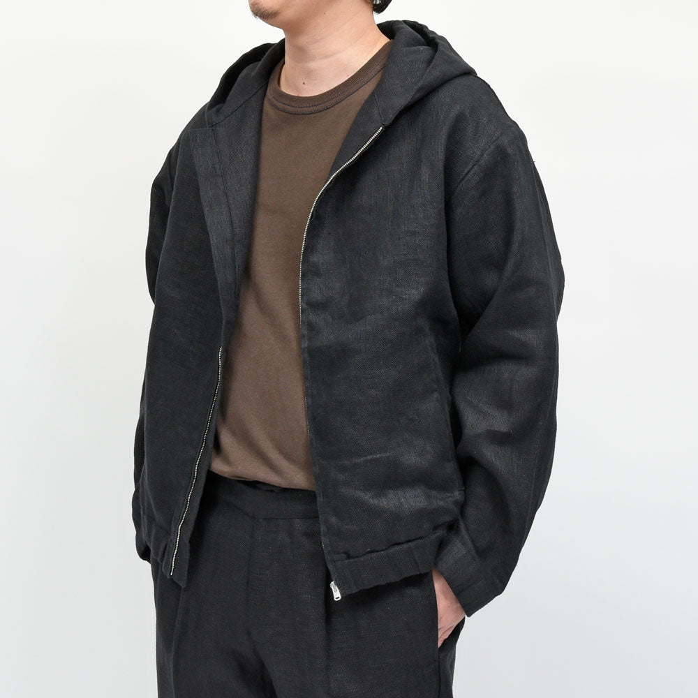 moncao(モンサオ) リネンフーディブルゾン M021378-LN 14061400172