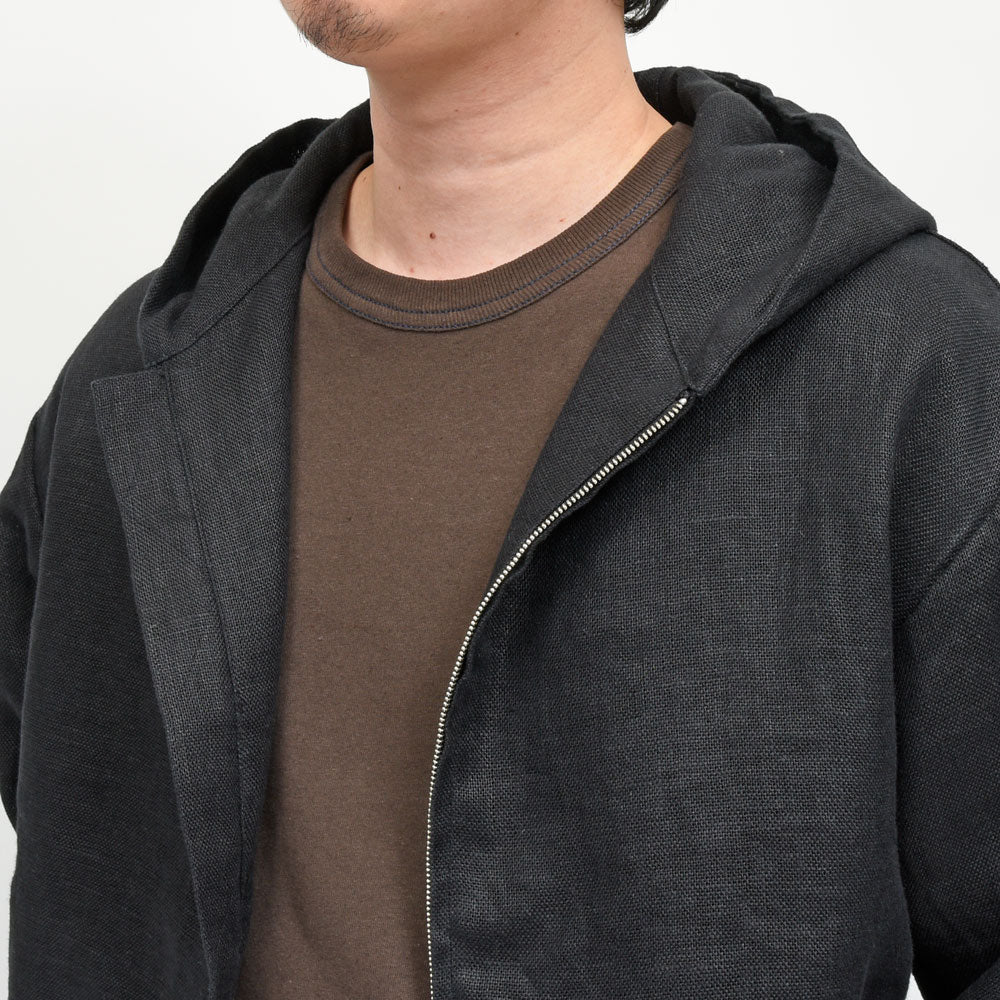 moncao(モンサオ) リネンフーディブルゾン M021378-LN 14061400172