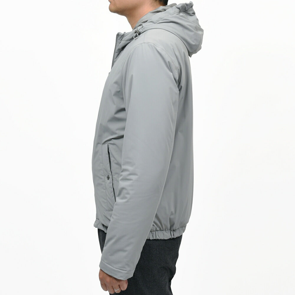 HERNO(ヘルノ) RESORTリゾート ストレッチナイロンパデッドフーディーブルゾン(パッカブル) GI00071UR-12387SZ 14062000132