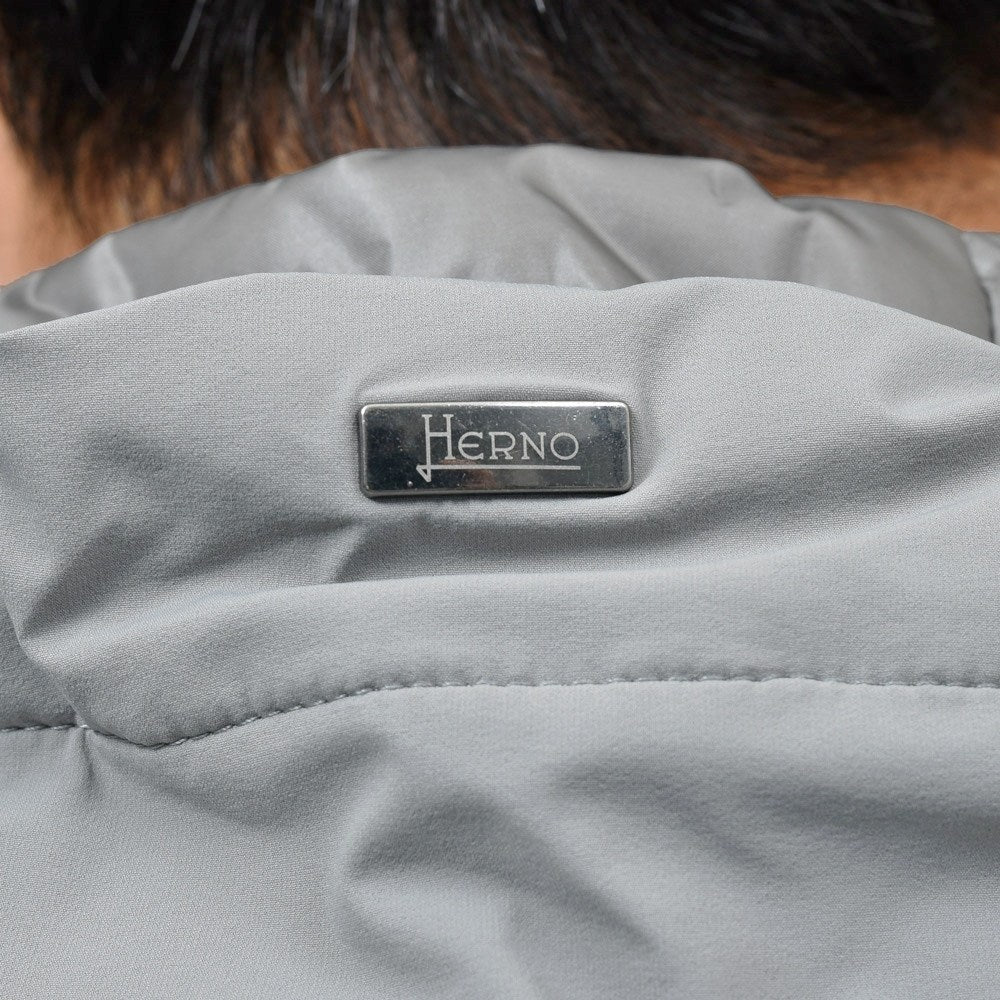 HERNO(ヘルノ) RESORTリゾート ストレッチナイロンパデッドフーディーブルゾン(パッカブル) GI00071UR-12387SZ 14062000132