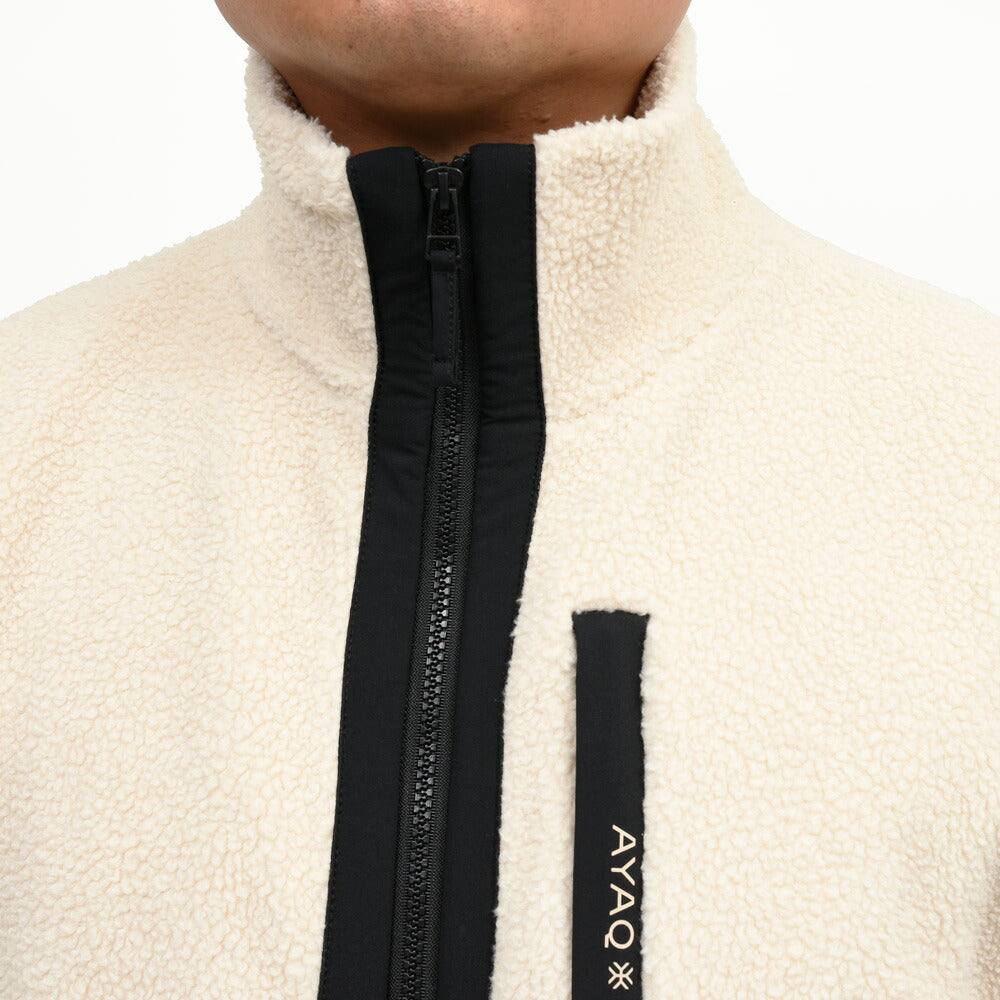 AYAQ(アヤック)ポリエステルボアフリースジップブルゾン AROLLA CONFORT FLEECE 14062000247