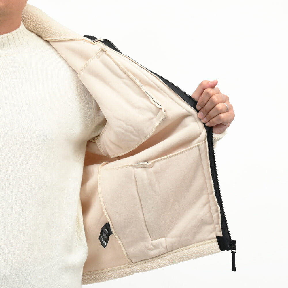 AYAQ(アヤック)ポリエステルボアフリースジップブルゾン AROLLA CONFORT FLEECE 14062000247