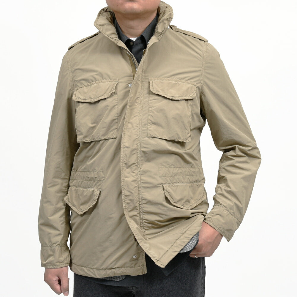 ASPESI(アスペジ)ガーメントダイポリエステルナイロンM-65フィールドジャケット GIUBBOTTO 65 REPLICA/4II721F973 14062001109