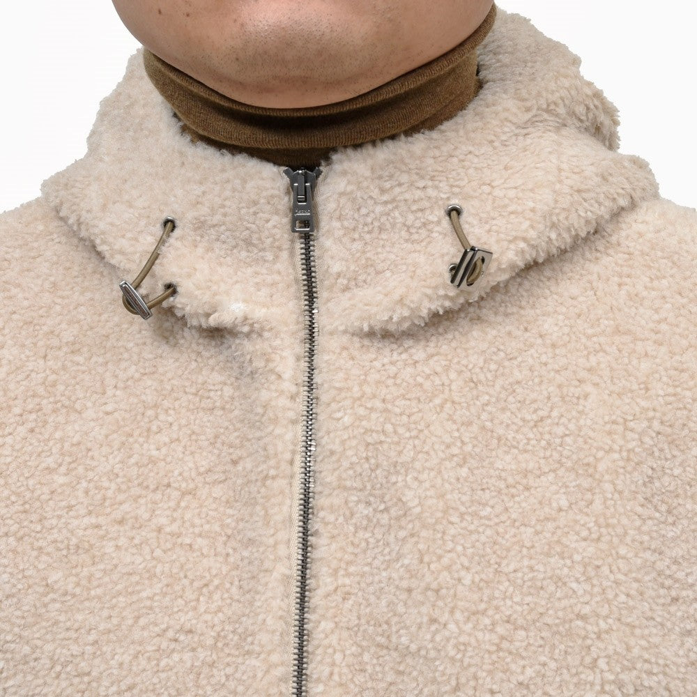 HERNO(ヘルノ) RESORTリゾート エコファーフーディーブルゾン GI00105UR-12895 14062001132