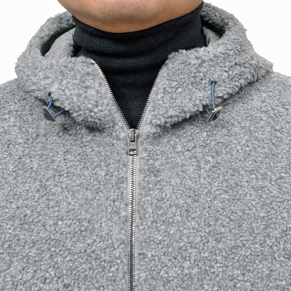 HERNO(ヘルノ) RESORTリゾート エコファーフーディーブルゾン GI00105UR-12895 14062001132