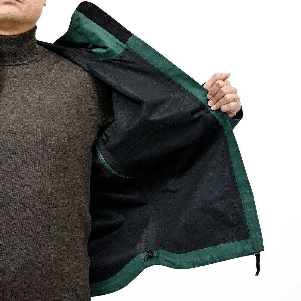 AYAQ(アヤック)ウォータープルーフ3レイヤーポリエステルフーディーブルゾン SKORA HARDSHELL JACKET 14062002247