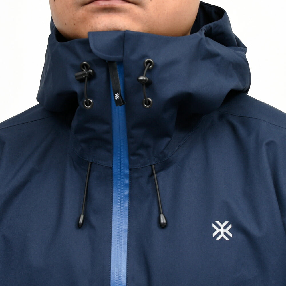 AYAQ(アヤック)ウォータープルーフ3レイヤーポリエステルフーディーブルゾン SKORA HARDSHELL JACKET 14062002247