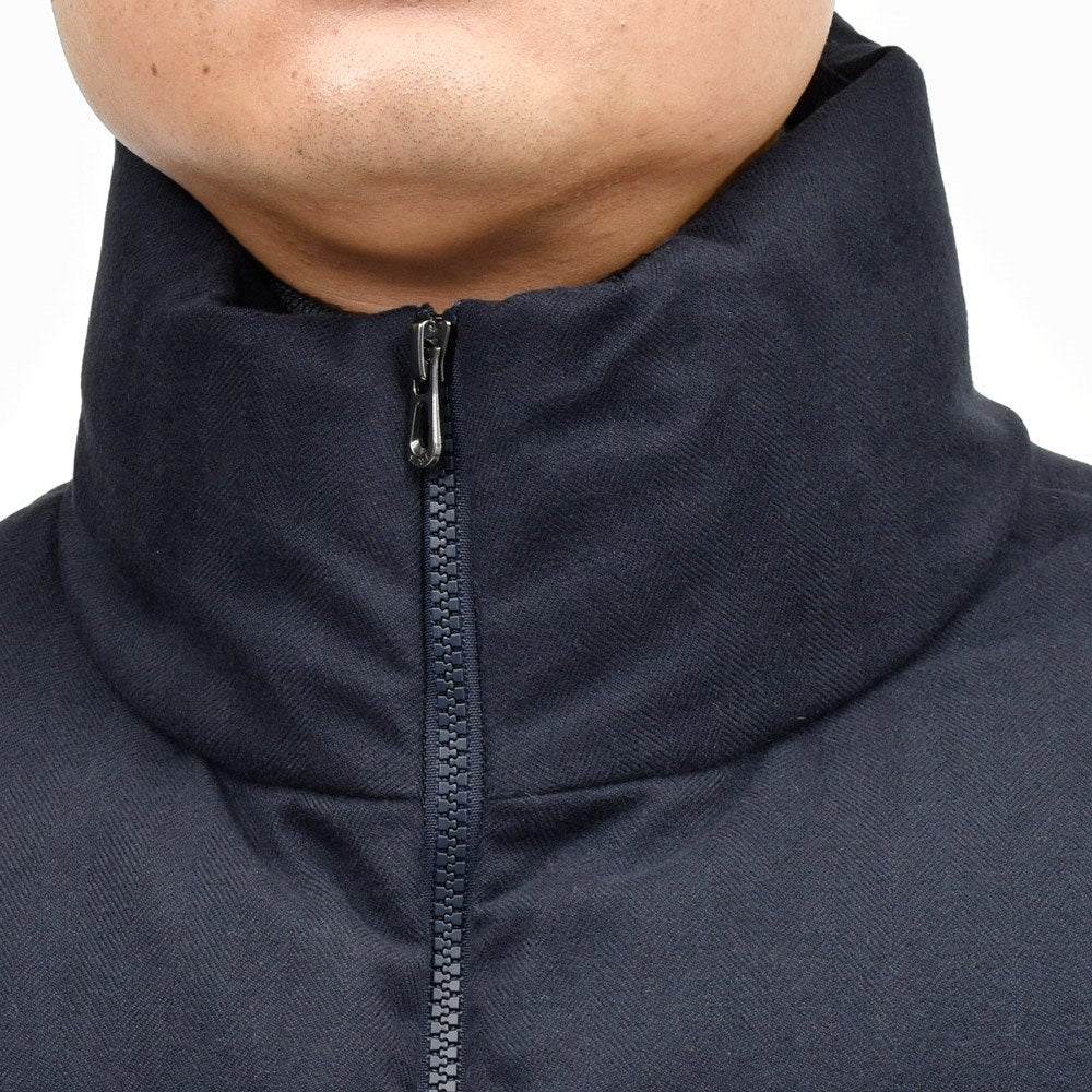 SEASE(シーズ)TRIBECA DOWN JACKET ウォーターレペレントコットンカシミアヘリンボーンスタンドカラーダウンブルゾン OP037TN480 14062004039